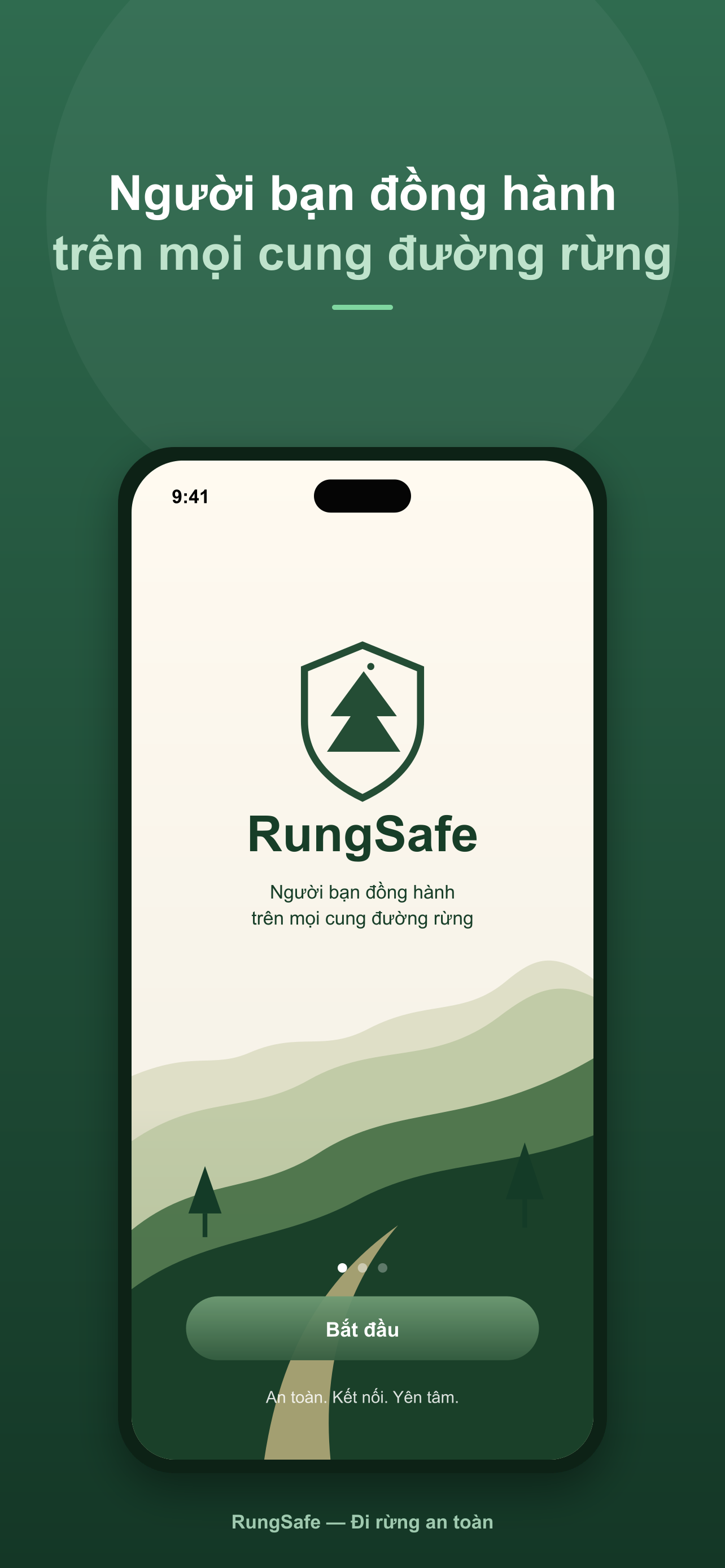 RungSafe — màn hình chào